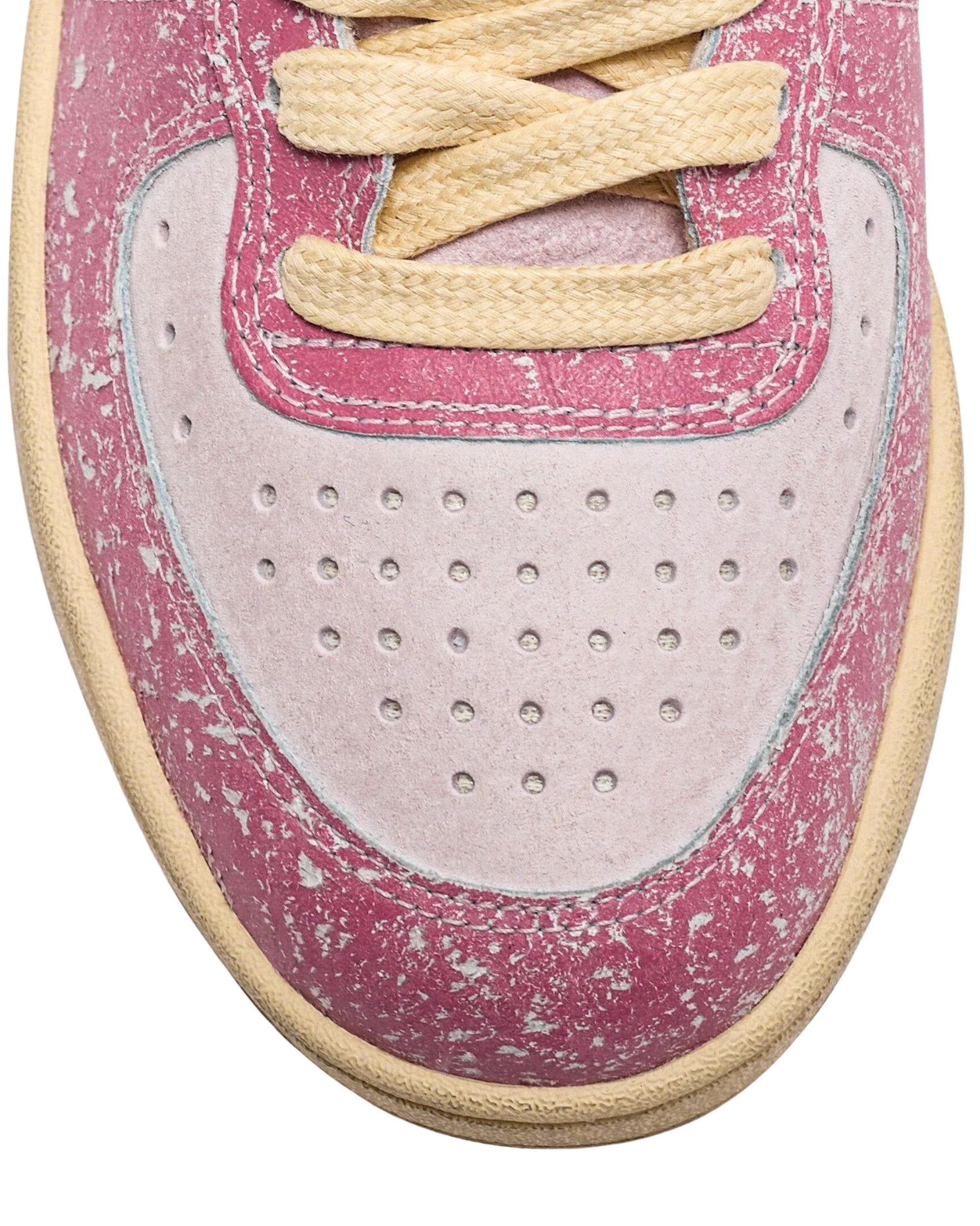 Diadora Heritage Sneakers MI Basket Low Pelle Rosa