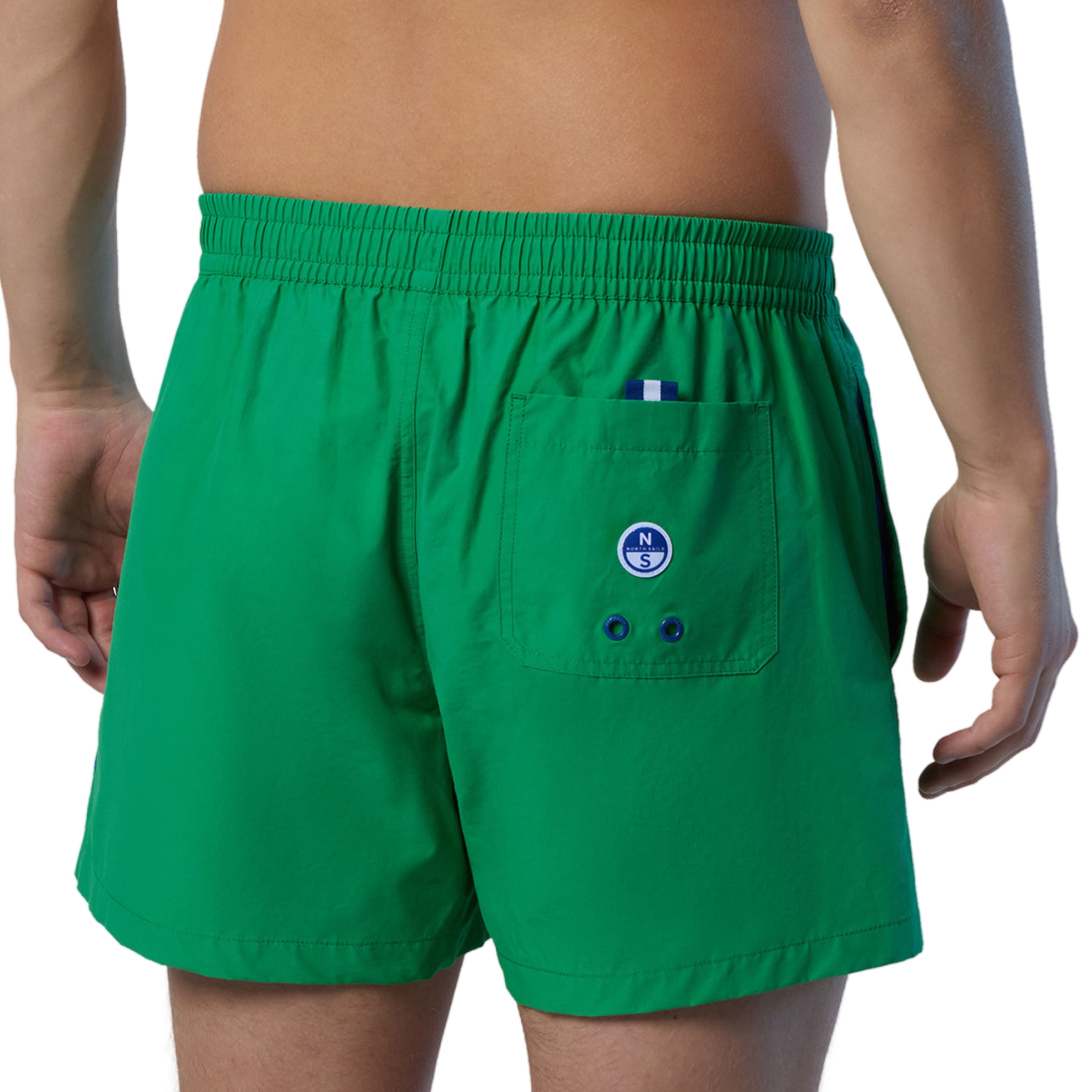 North Sails Stampa Logo BEACHWEAR Costume da bagno 673714 verde
