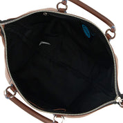 Gabs G3 Plus M Basic Borsa Zaino Trasformabile Hobo Shopper Tote Bauletto in Pelle Cuoio Scuro