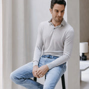 La Boucle cintura intrecciata con fibbia in metallo premium box regalo Santorini Blu Avio