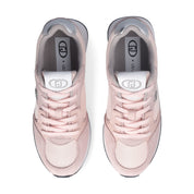 Liu Jo Scarpe Vibe 03 Sneakers in Pelle e tessuto rosa