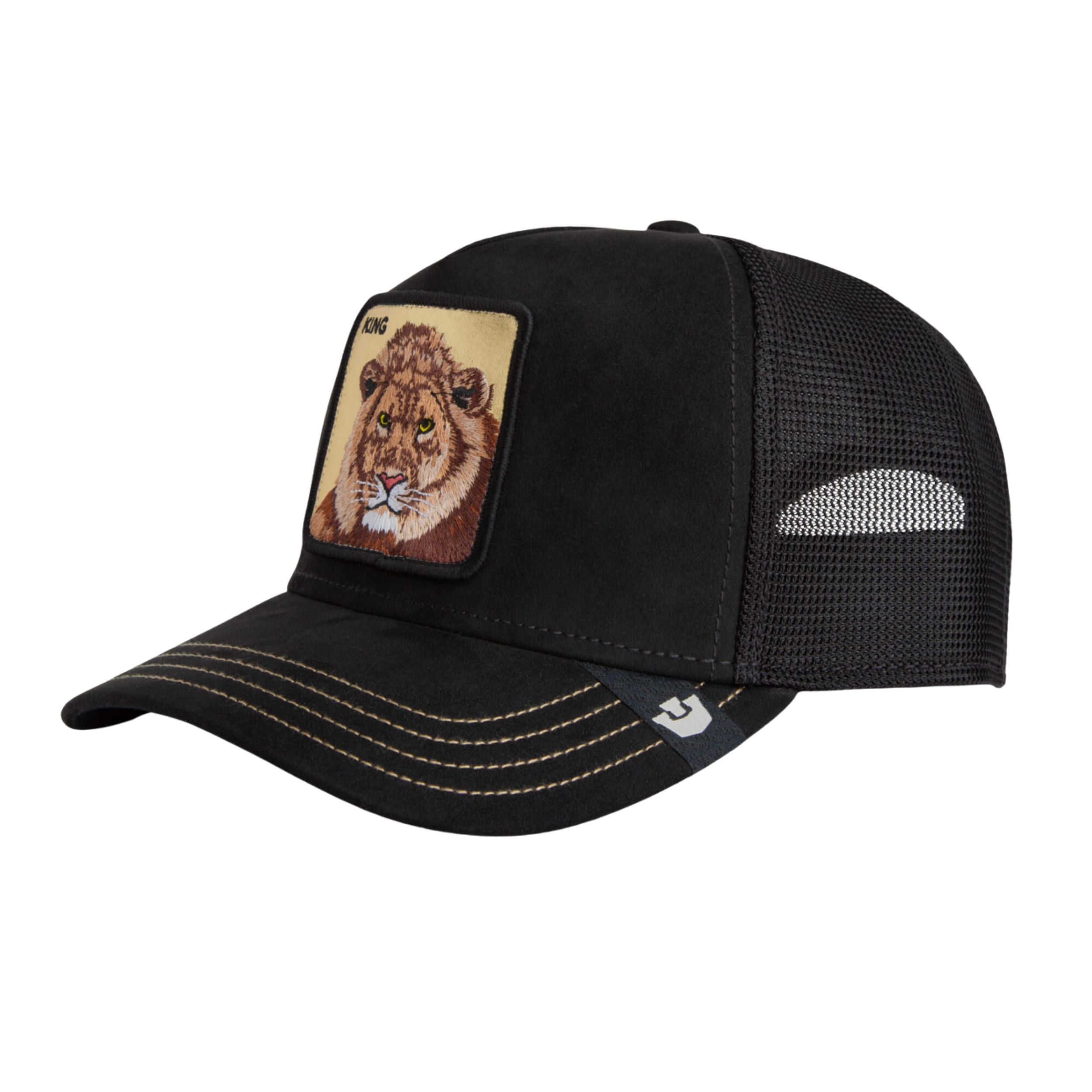 Goorin Bros. Cappello Trucker Edizione Golden King Misto Poliestere Nero Unisex