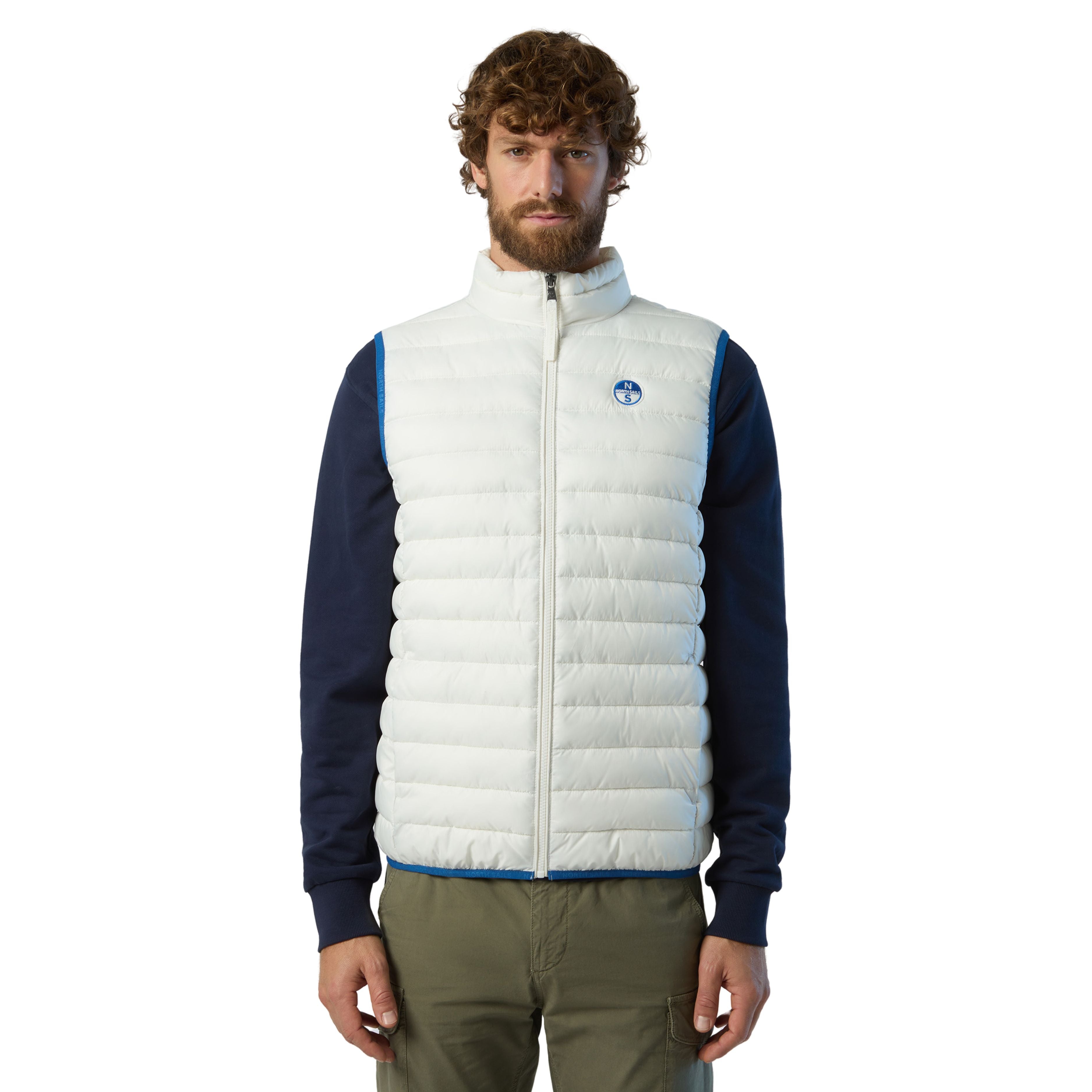 North Sails Gilet Smanicato Zip Crozet Vest tecnico outdoor antivento Tech 603272 0142