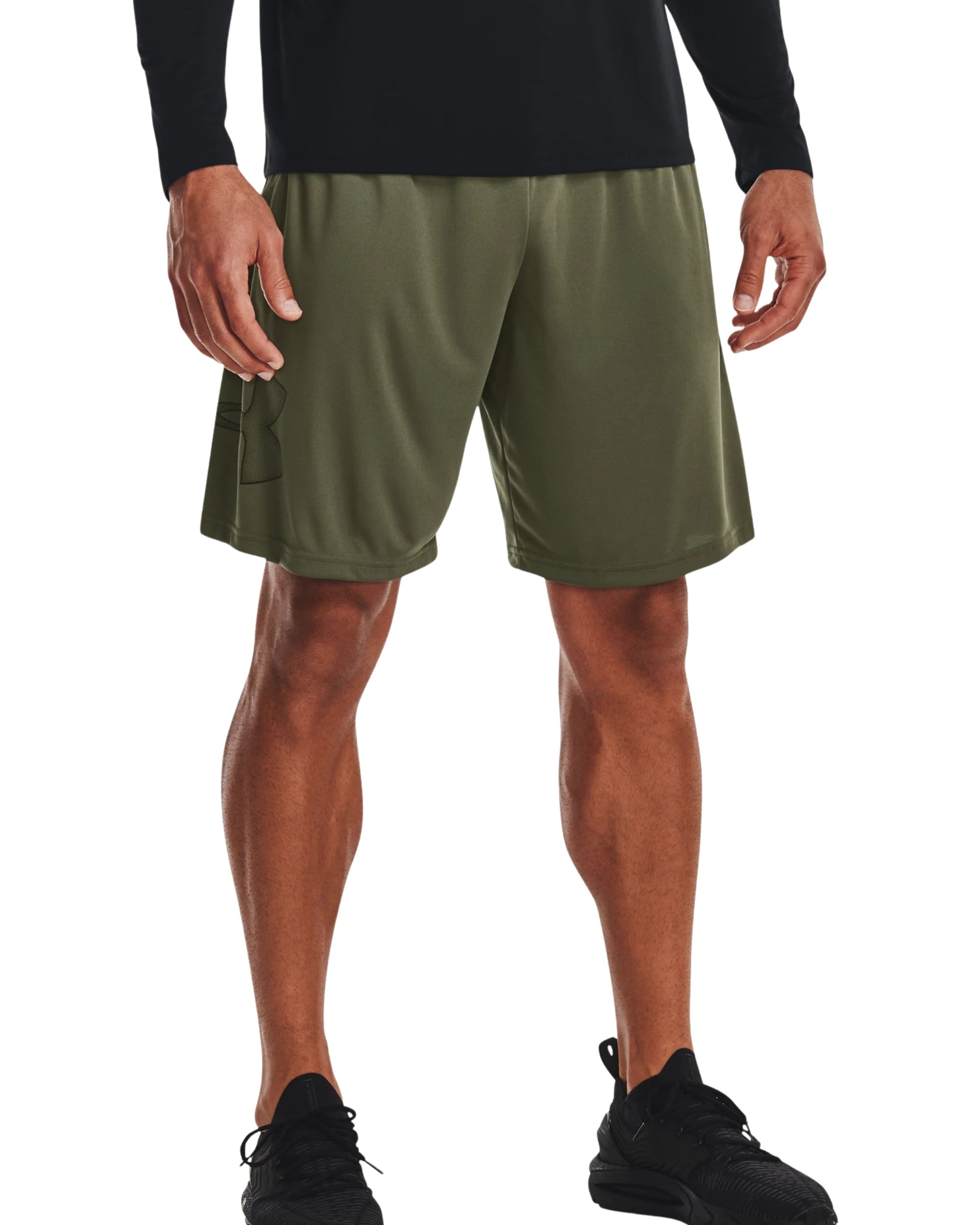 Under Armour TECH Graphic Shorts Pantaloncini Sportivi Uomo men Verde Militare