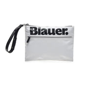 Blauer Pochette Clutch Wave Pattern Black Women