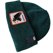 Goorin Bros. Cuffia Beanie 'Freedom Eagle' in Misto Acrilico Verde Prato Unisex