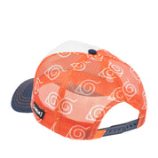 Capslab Cappellino con Visiera Collezione Naruto Misto Cotone Arancione Unisex