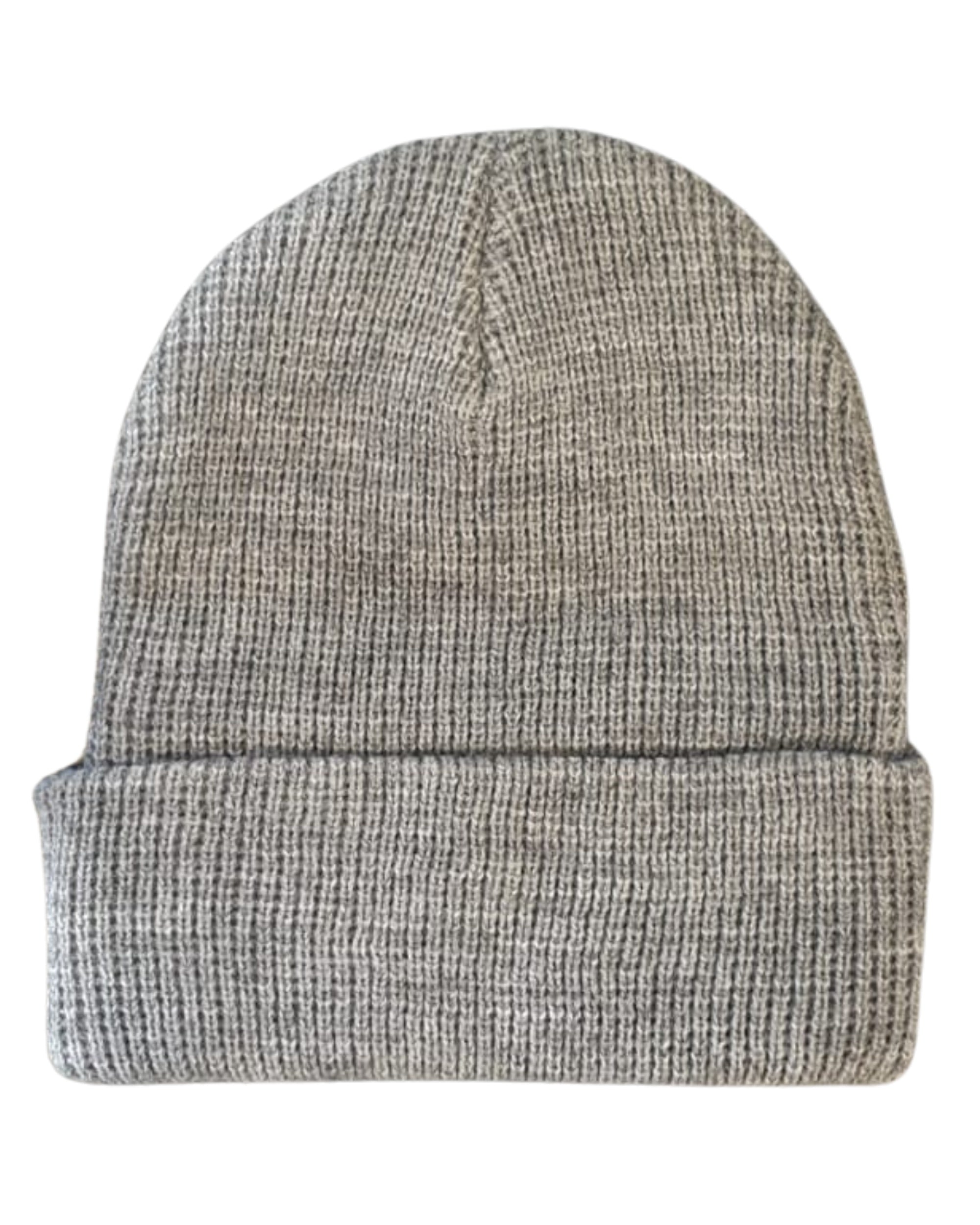 Goorin Bros. Beanie Hat Cap With Front Patch And Logo On Side Grey Unisex