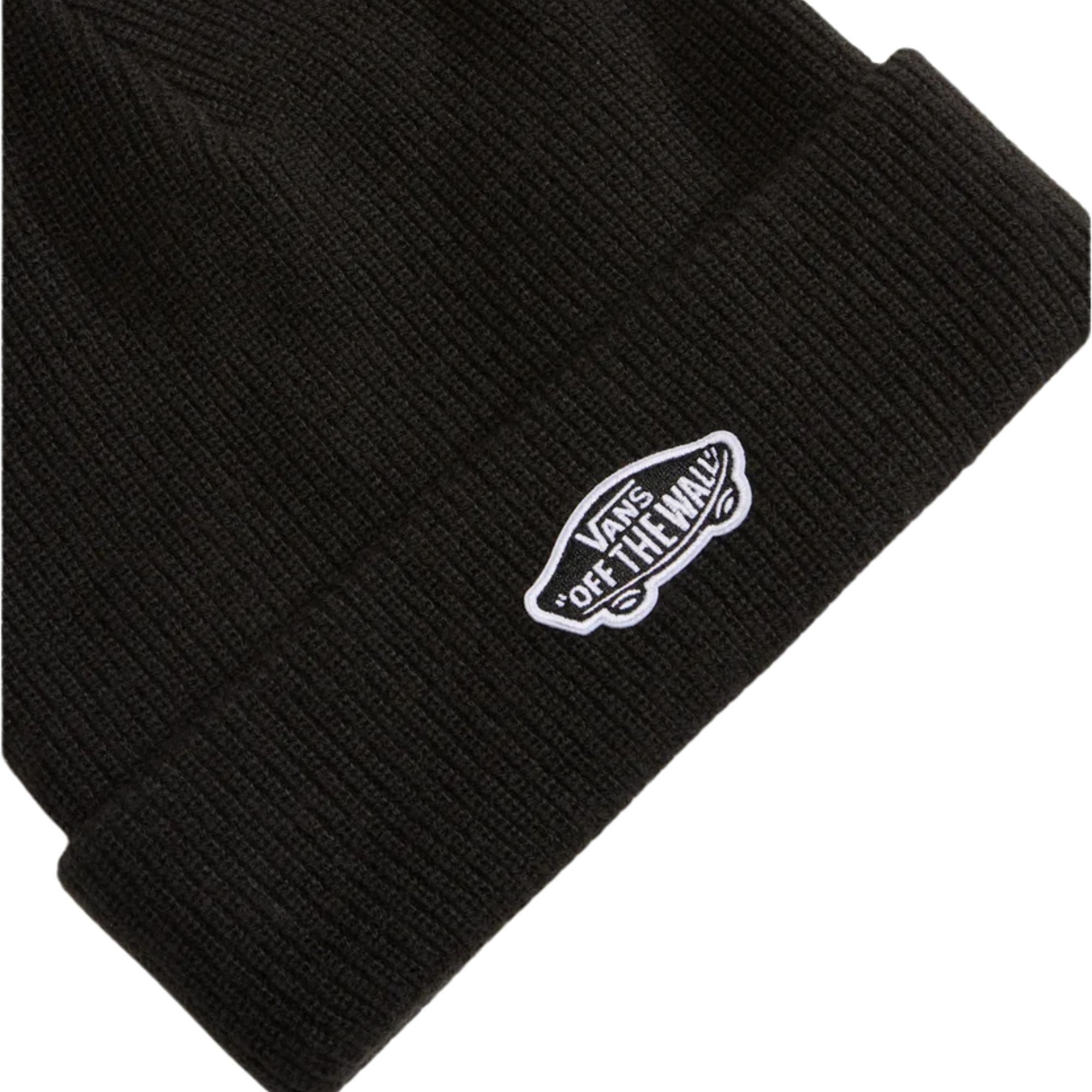 Vans Berretto Classic Cuffia Beanie in Acrilico Nero Unisex