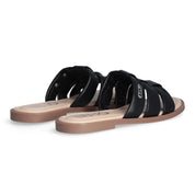 Liu Jo Scarpe ciabatte Amira 932 Sandali nero black saffiano