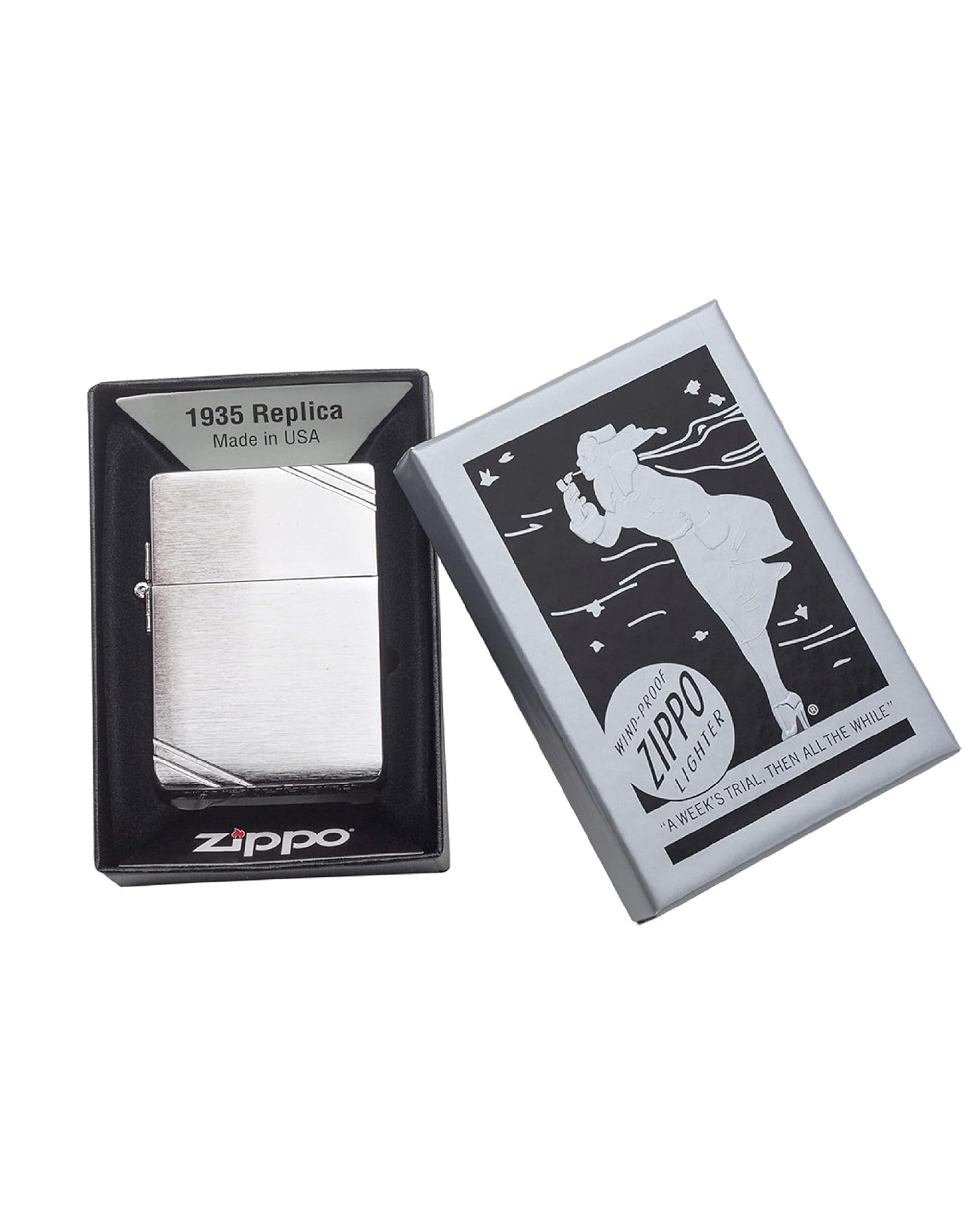 Zippo Replica Silver Unisex