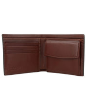 The Bridge Unisex Wallet In Cowhide And Fabric Lining Brown Men