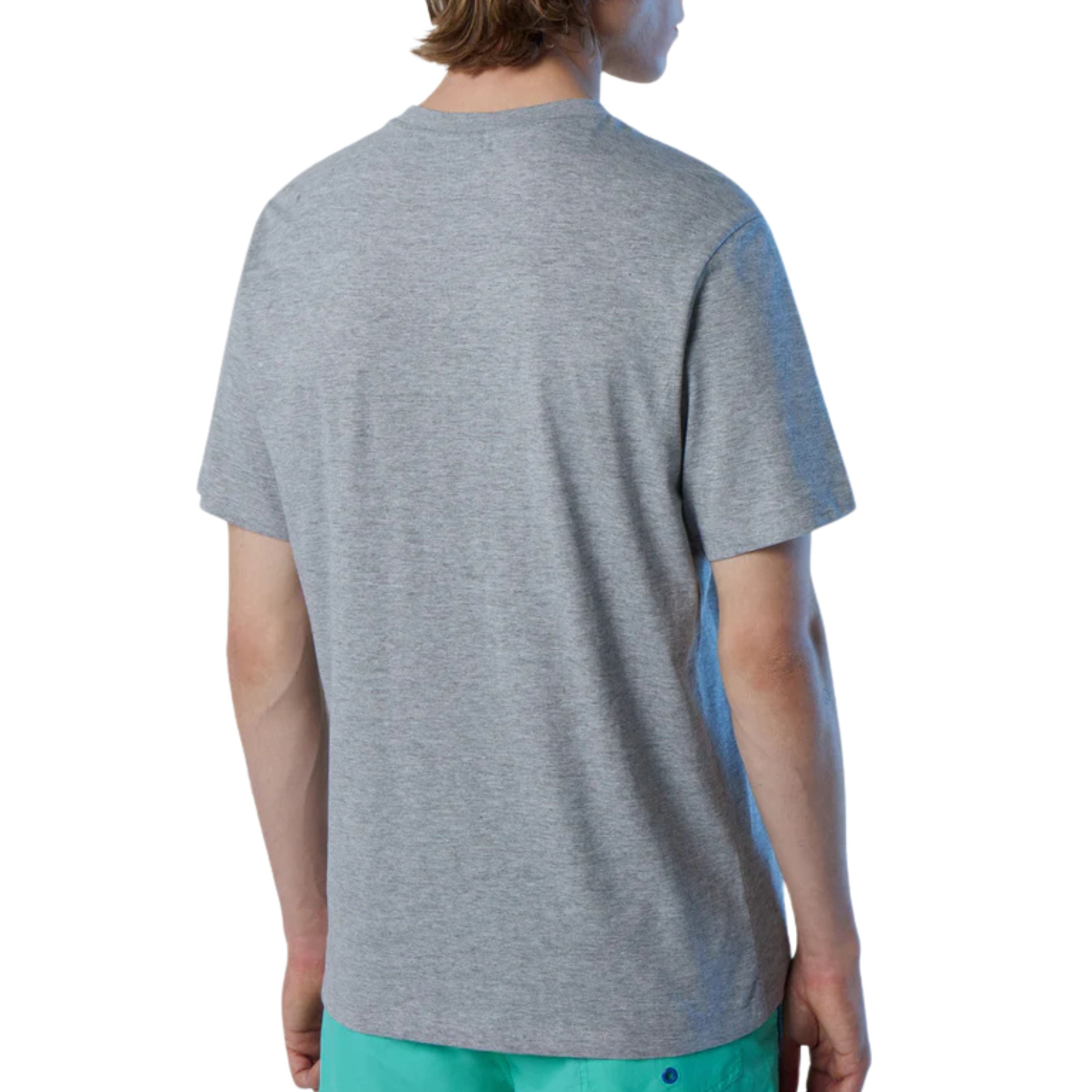 North Sails T-shirt maglia maglietta 692972 BASIC Big Logo 0926