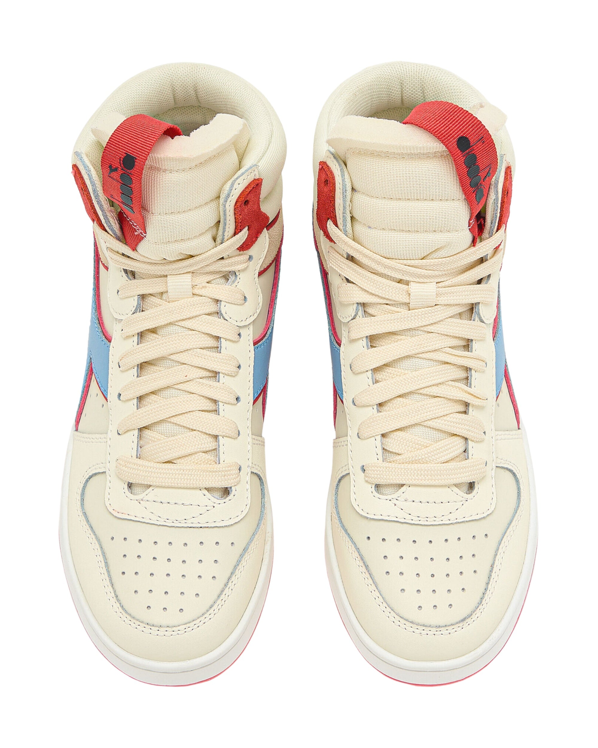 Diadora Magic Basket Mid Label WN Suede Bianco