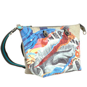 Gabs G3 Plus M Basic Borsa Zaino Trasformabile Hobo Shopper Tote Bauletto in Pelle Stampa 596