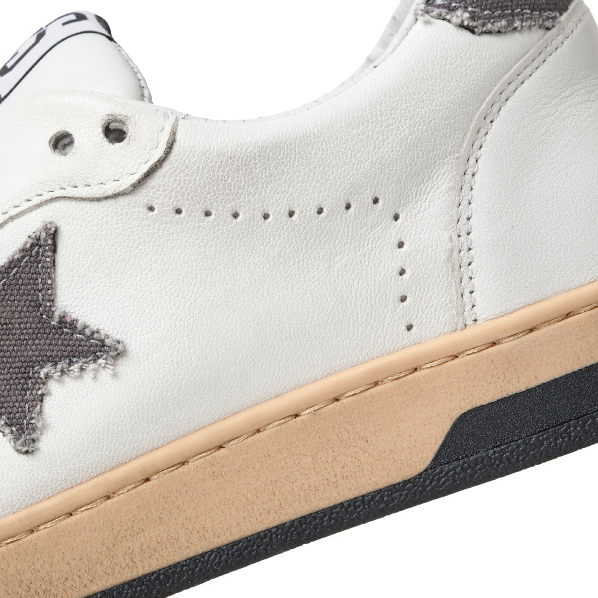 2Star Scarpe Sneakers Made in Italy artigianali Week Star Pelle Bianco Nero Uomo 5056