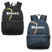 Blauer Women Unisex Cordura Nylon Backpack Basic Black Men