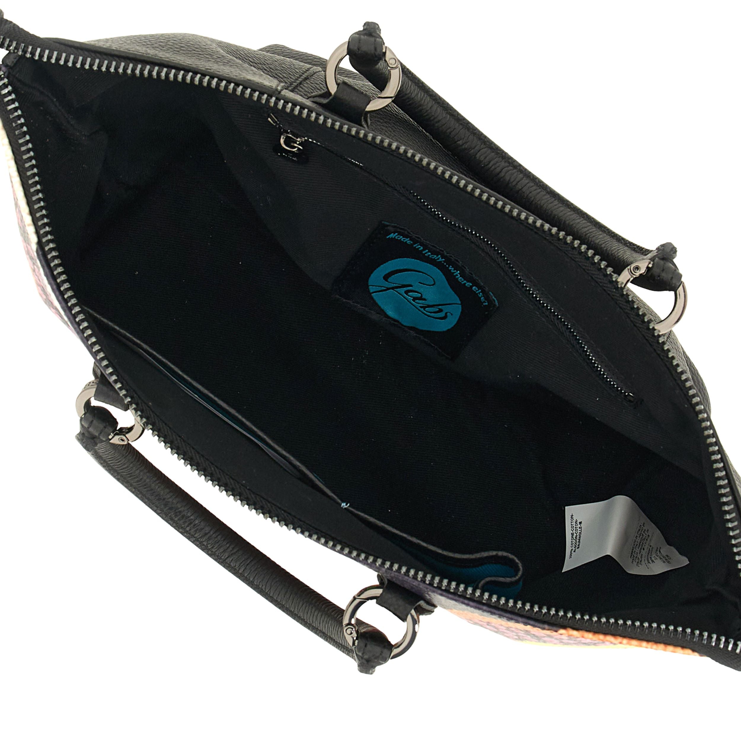 Gabs G3 Plus M Basic Borsa Zaino Trasformabile Hobo Shopper Tote Bauletto in Pelle Stampa 603