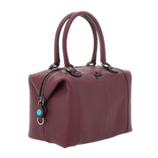 Gabs G3 Plus M Borsa Zaino Trasformabile Hobo Shopper Tote Bauletto in Pelle Bordeaux Chianti