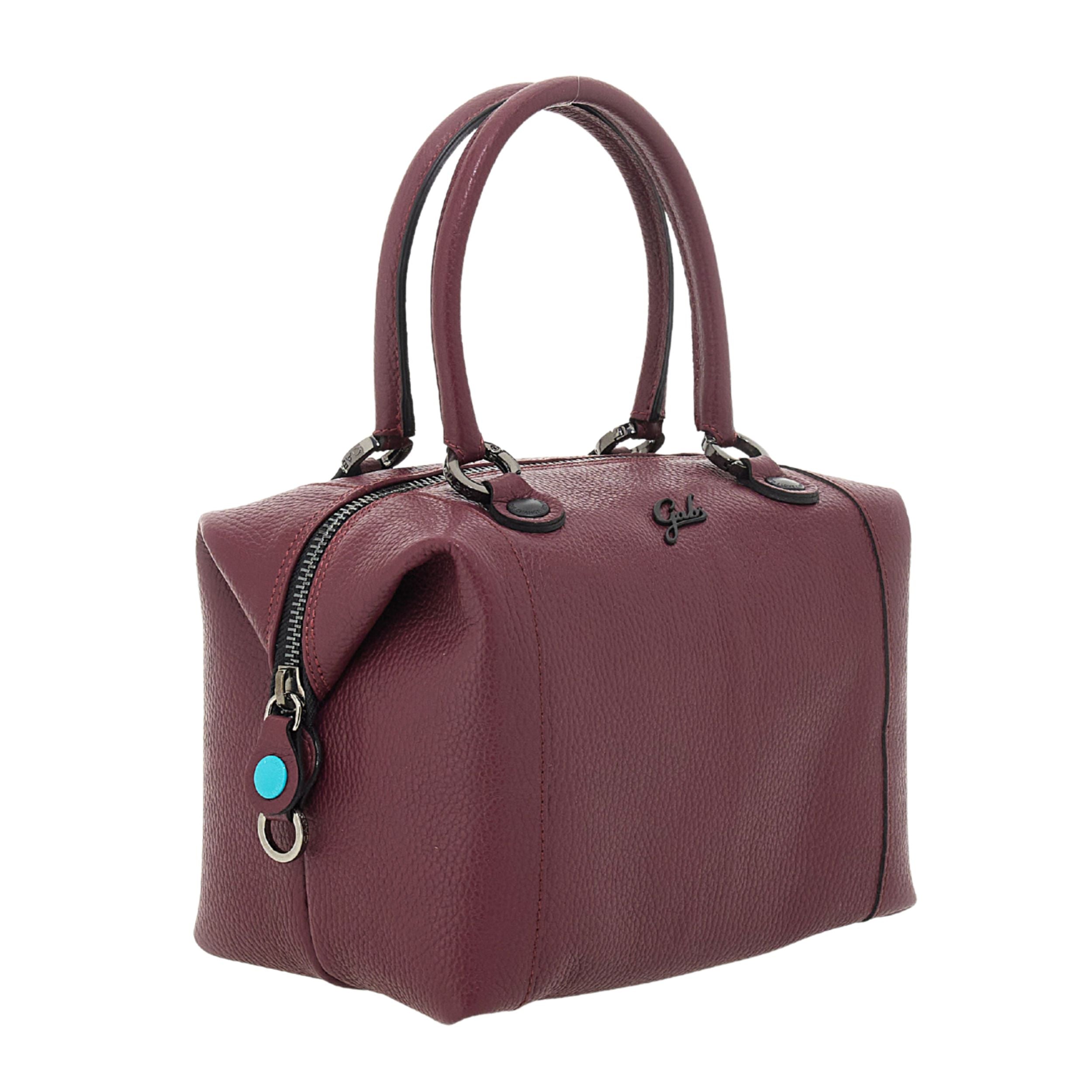 Gabs G3 Plus M Borsa Zaino Trasformabile Hobo Shopper Tote Bauletto in Pelle Bordeaux Chianti