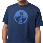 North Sails T-shirt maglia maglietta 692972 BASIC Big Logo 0787