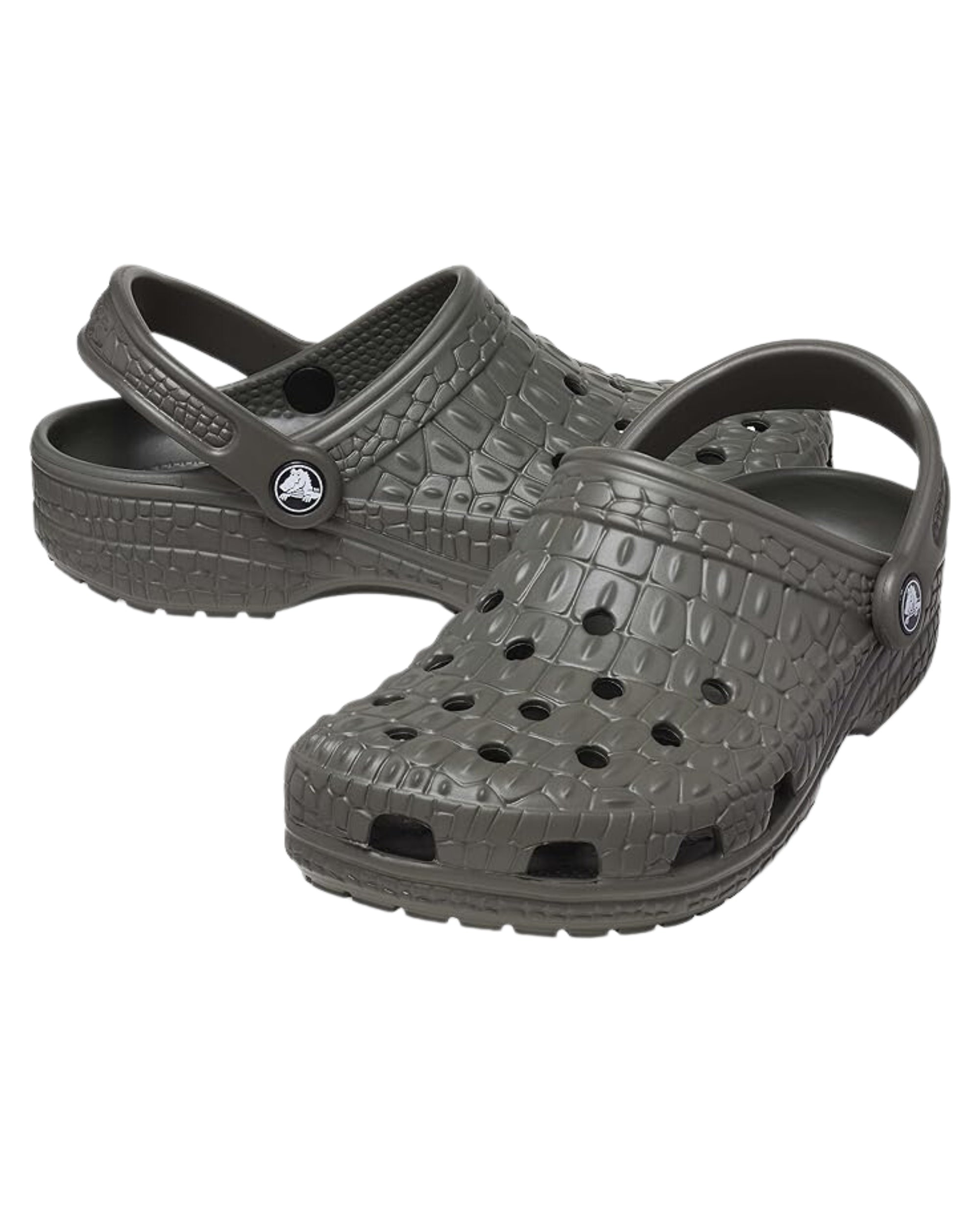 Crocs Sabot Classic Effetto KIN Sintetico Verde