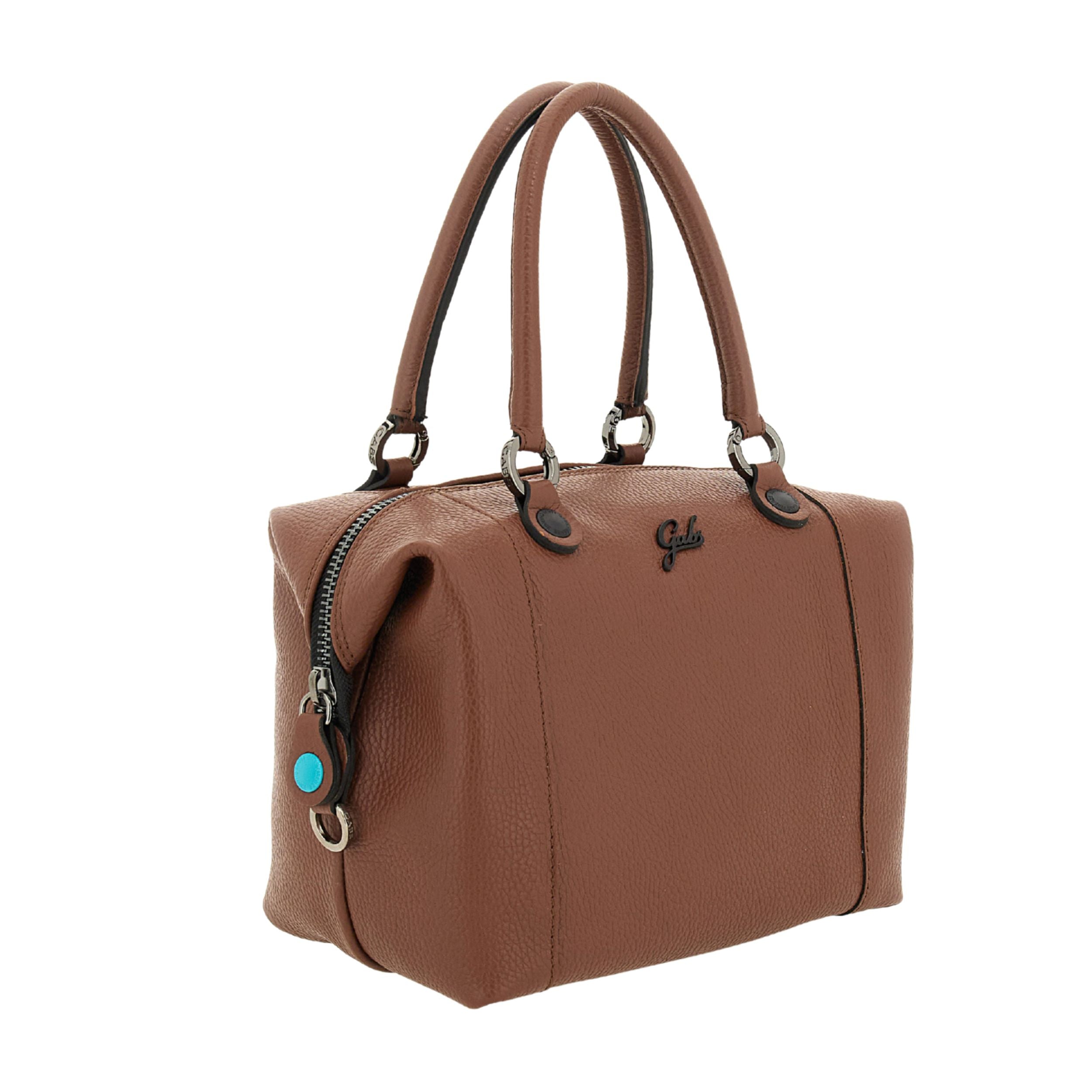 Gabs G3 Plus M Borsa Zaino Trasformabile Hobo Shopper Tote Bauletto in Pelle Cuoio Scuro