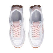 Liu Jo Scarpe Lolo 17 Sneakers in Pelle bianco rosa