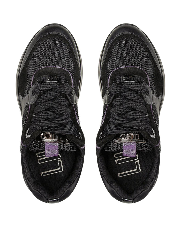 Liu Jo Sneakers Lily 08 Pelle Nero 3