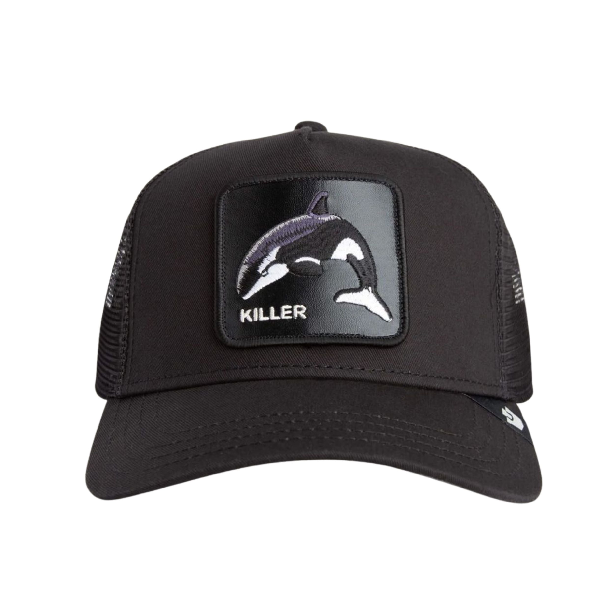 Goorin Bros. Cappello Trucker The Farm Classic Orca 'The Killer' Nero Unisex