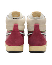 Diadora Magic Basket Mid Legacy Pelle Scamosciata Rosso