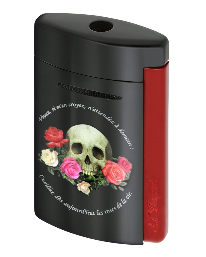 S.t.dupont Versione 'memento Mori' Nero Unisex 3