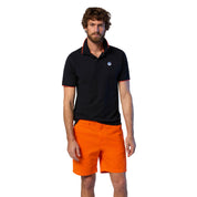 North Sails Polo maglia maglietta 692452 colletto rigato cotone biologico