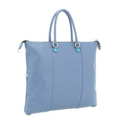 Gabs Borsa Donna trasformabile G3 PLUS L BULL BASIC Shopper Trasformabile Zaino BLU ARDESIA