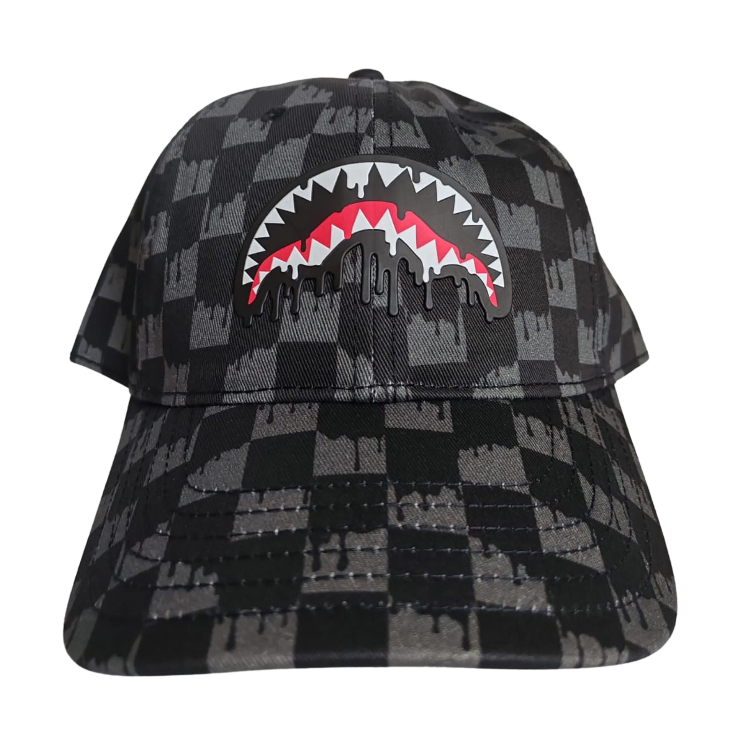 Sprayground cappello baseball DRIPPING SIP CAP BLK cotone nero