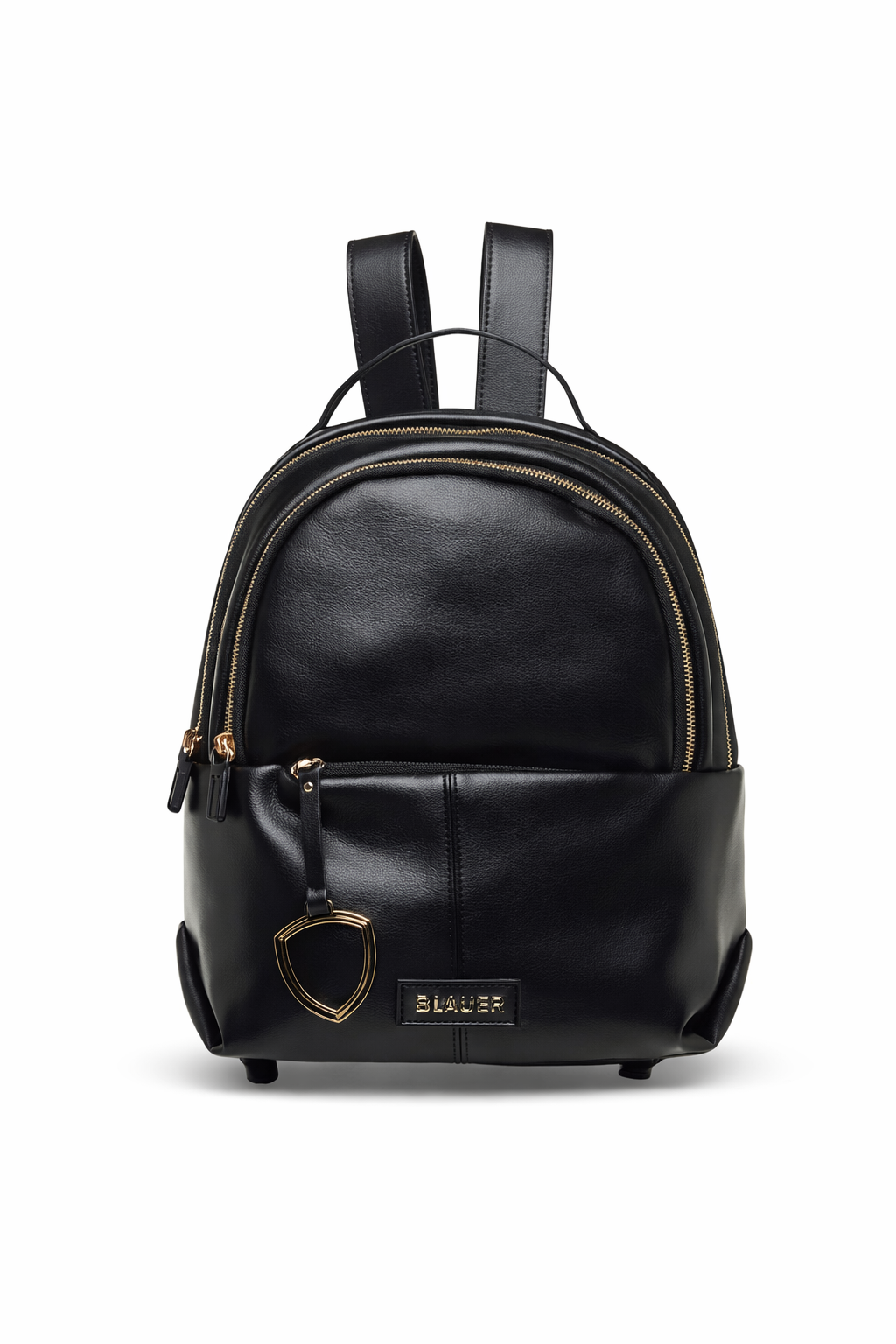 Blauer Zaino Vold  zainetto ecopelle donna nero black 33X25X12 CM - 10 L