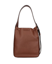 The Bridge Hobo Leather 100% Made In Italy Brown Women