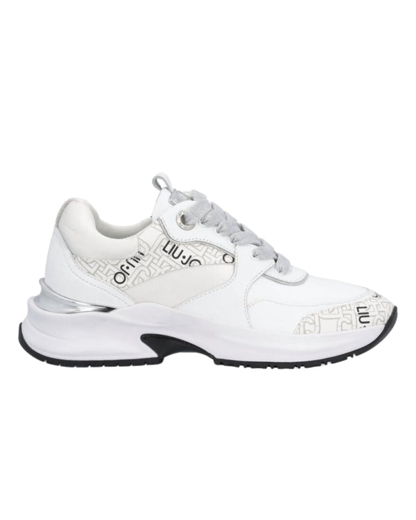Liu Jo Sneakers Lily 08 Pelle Bianco