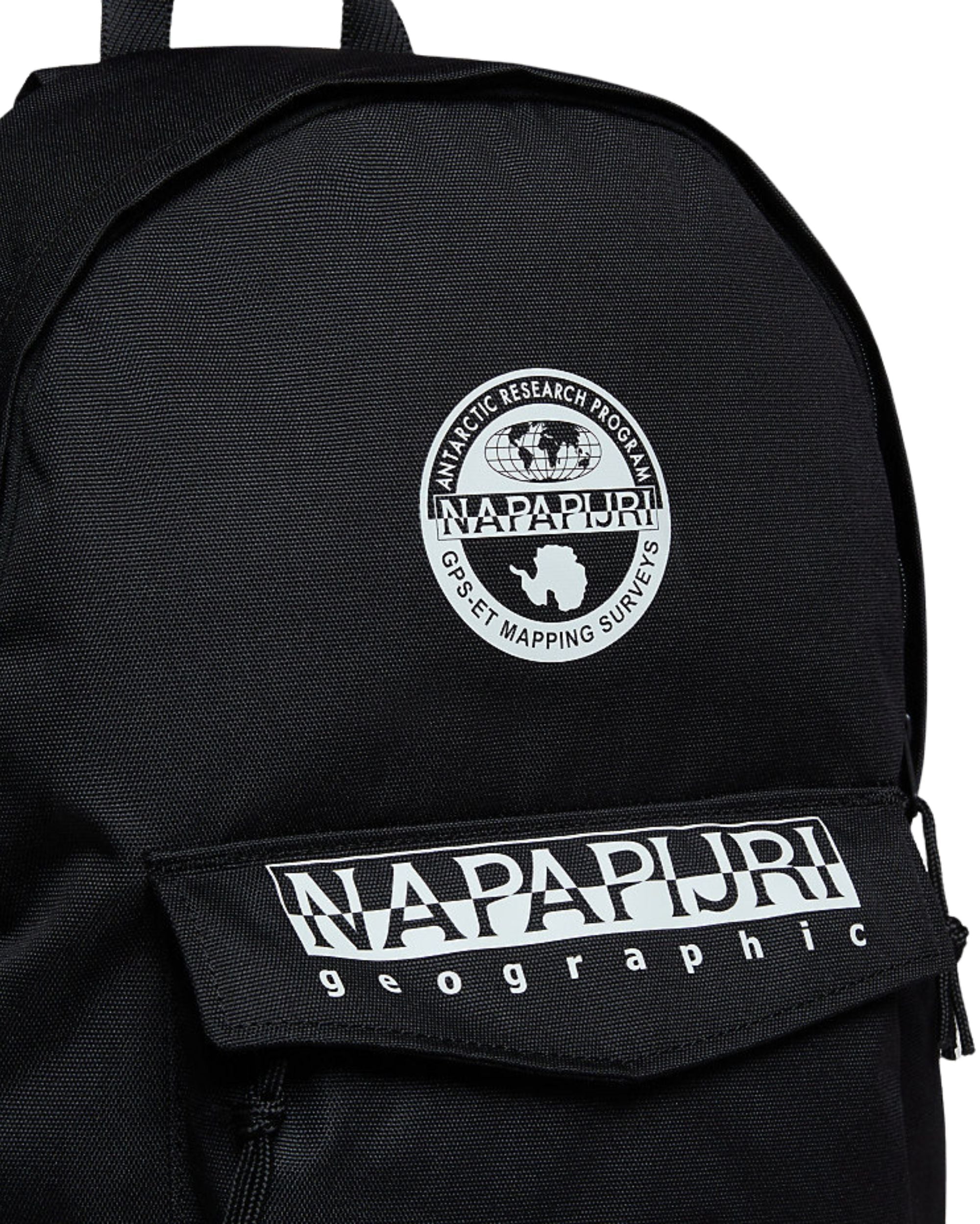 Napapijri Backpack Daypack In Technical Fabric School Free Time Black Unisex