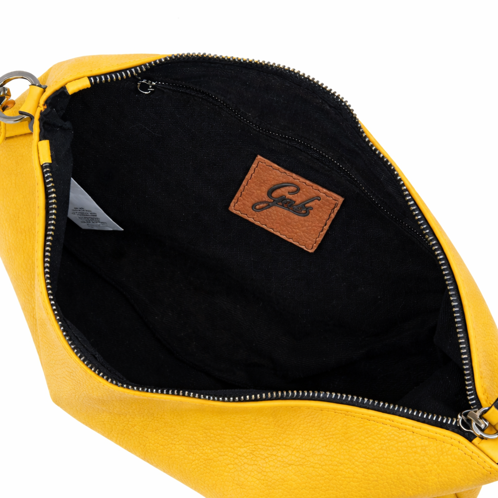 Gabs Borsa Pochette Spalla Tracolla Beyonce EW M Pelle Black Made in ITALY - MIELE