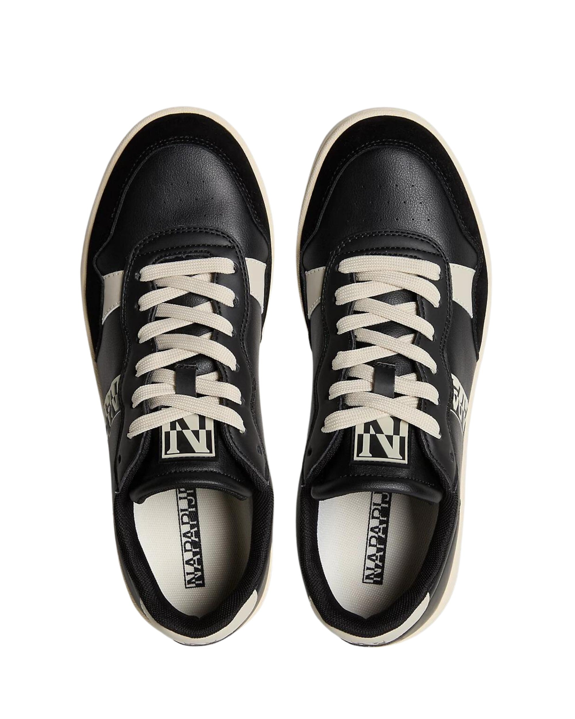 Napapijri Sneaker S3COURTIS01 Faux Leather Black