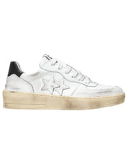 2Star Sneaker Padel Pelle Bovina Bianco