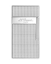 S.t.dupont Accendino a Gas Testa Di Diamante Cromo Biggy Argento Unisex 025010