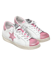 2star Low Sneaker 'Used' Effect White Women