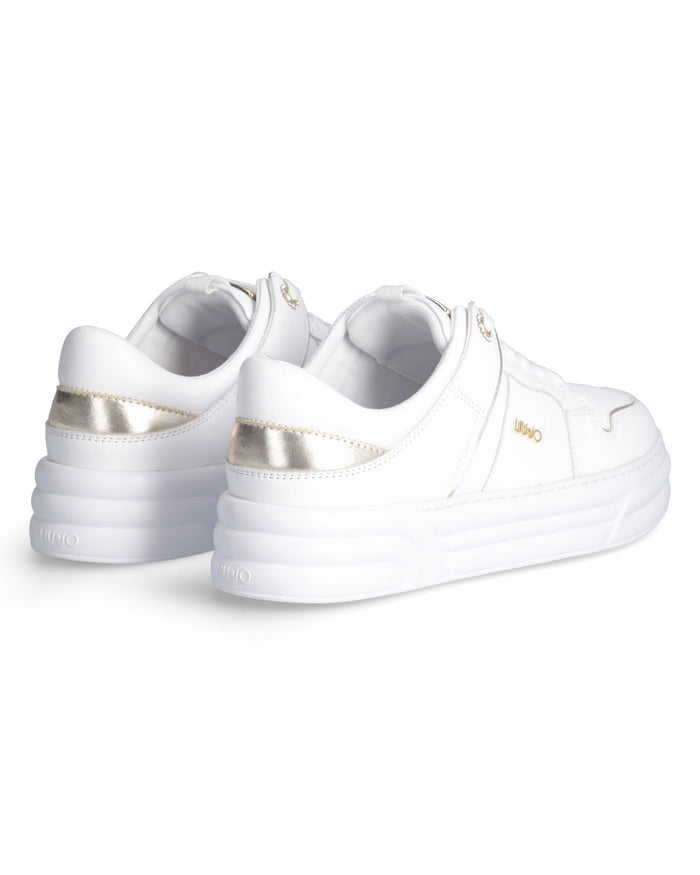 Liu Jo Sneakers Cleo 10 Pelle Bianco 4