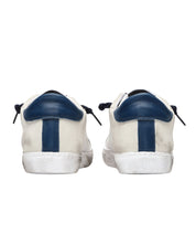 2Star Sneakers Very Star Pelle Bianca Dettagli Ghiaccio Blu