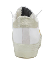 2Star Sneakers HS Pelle con Dettagli Glitter Bianco