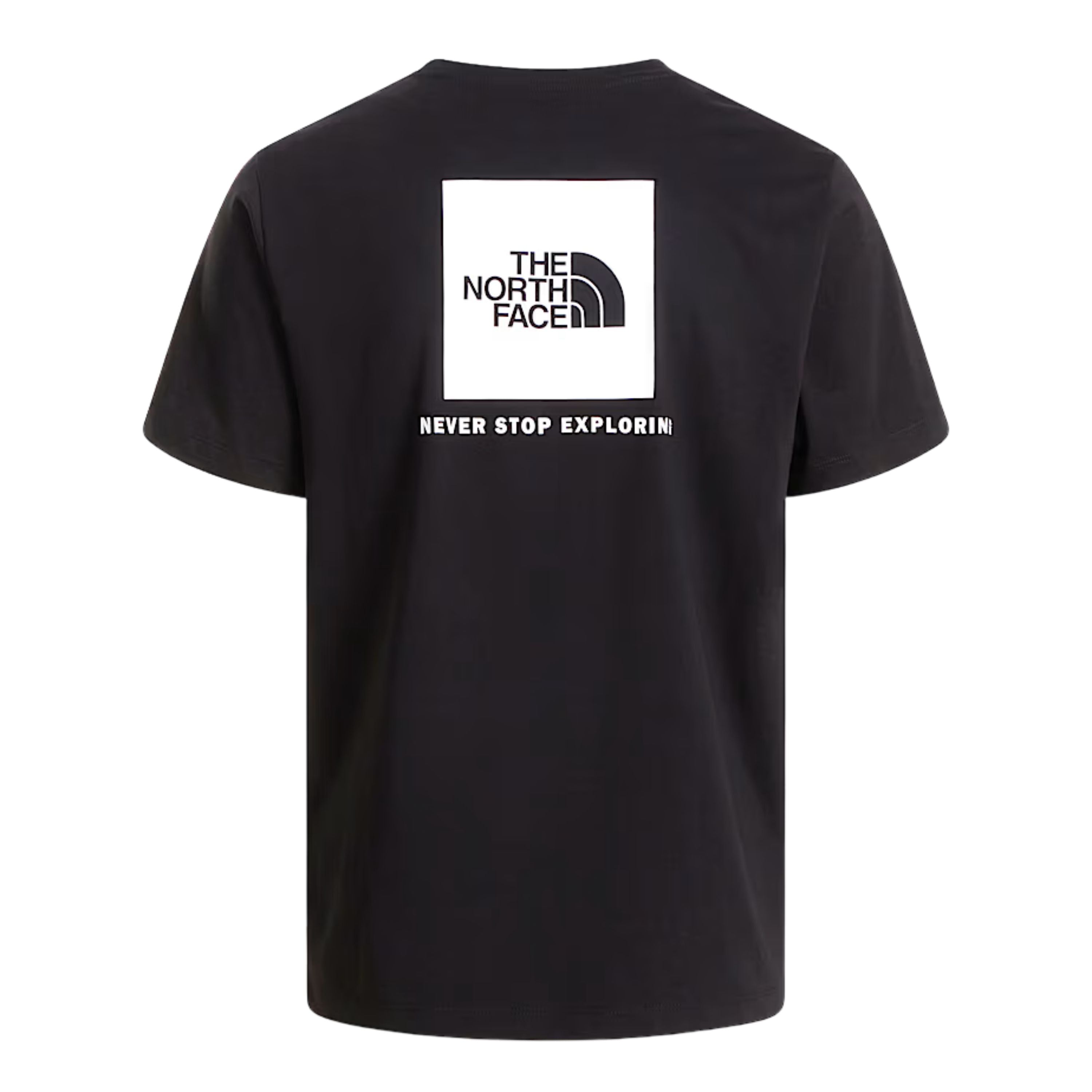 The North Face T-Shirt Evolution NSE Box Regular Fit Misto Cotone Nero Uomo