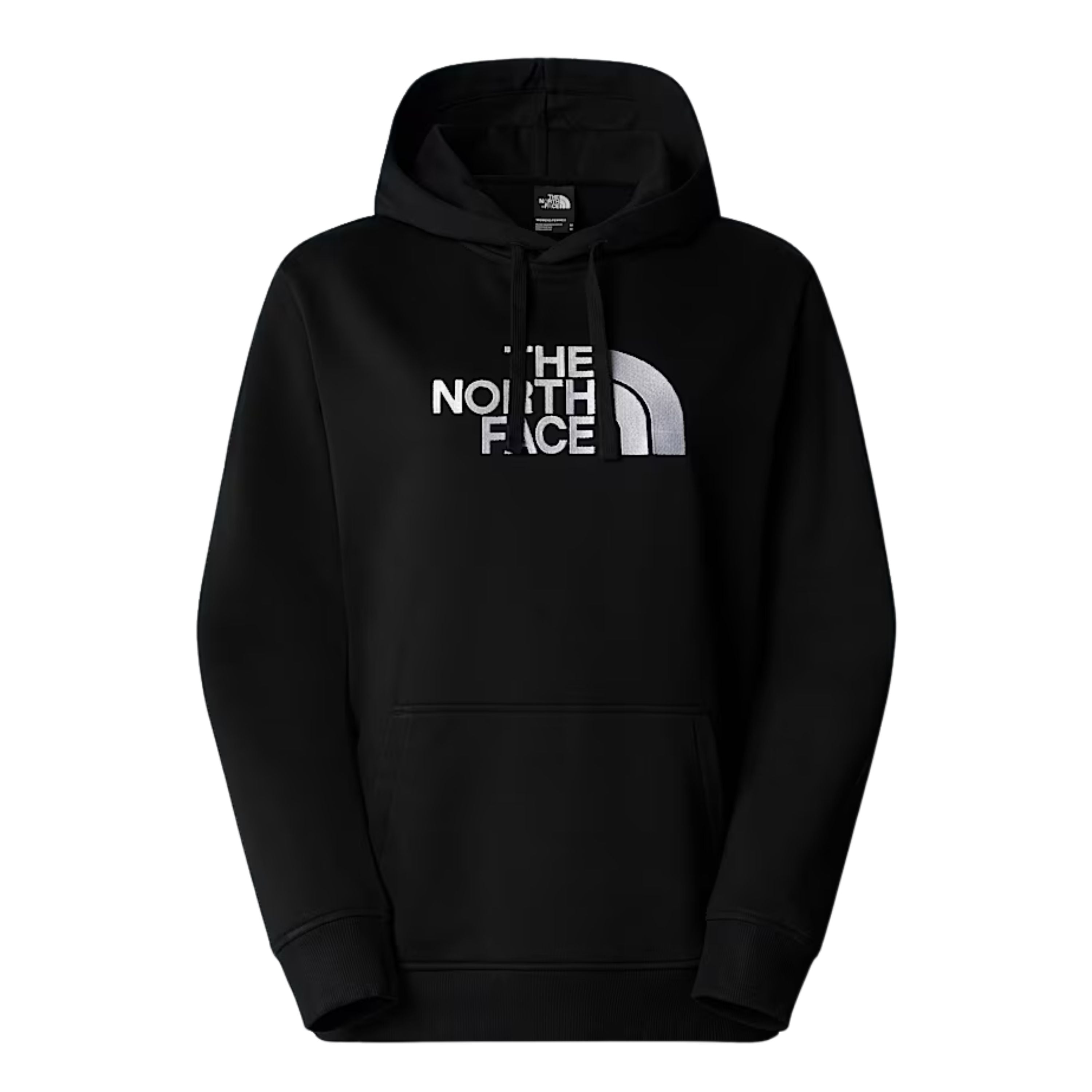The North Face Felpa Hoodie Donna Drew Peak Misto Cotone Nero