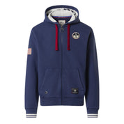North Sails Felpa manica lunga FULL ZIP Hoodie cappuccio archivio 691125 0898